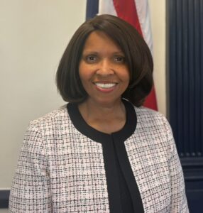 Headshot of Denise Carter smiling.